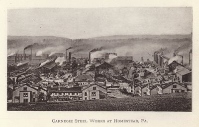 Pittsburgh : Usines sidérurgiques Carnegie à Homestead, Pennsylvanie - American Photographer (after)