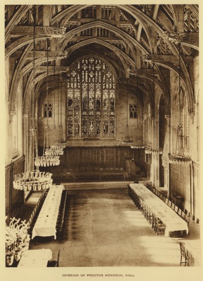 Université de Princeton : Intérieur de Proctor Memorial Hall - American Photographer (after)