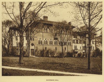 Université de Princeton : McCormick Hall (photo n/b) - American Photographer (after)