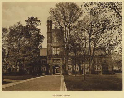 Université de Princeton : Bibliothèque universitaire - American Photographer (after)