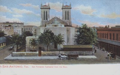 Cathédrale de San Fernando à San Antonio, Texas, USA - American Photographer (after)