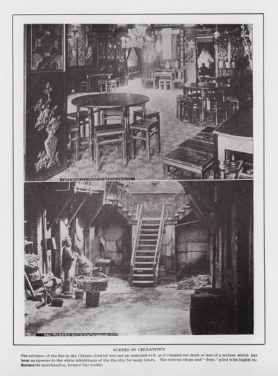 San Francisco : Scènes dans Chinatown (photo n/b) - American Photographer (after)