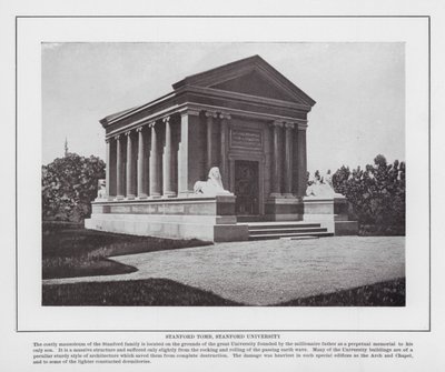 San Francisco : Tombe de Stanford, Université Stanford - American Photographer (after)