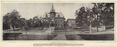 Springfield, Massachusetts : Le groupe de bâtiments de la bibliothèque municipale - American Photographer (after)