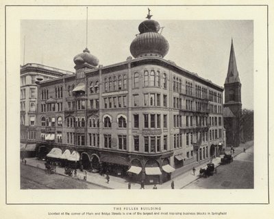 Springfield, Massachusetts : Le bâtiment Fuller - American Photographer (after)