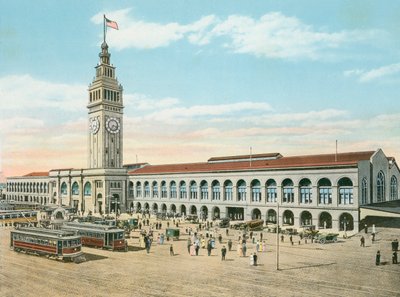 Le Ferry Building, au pied de Market Street, San Francisco, Californie - American Photographer (after)