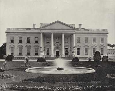 La Maison Blanche, Washington City (photo n/b) - American Photographer (after)