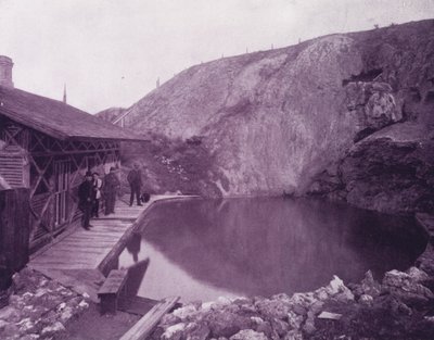 La piscine aux sources chaudes de Banff, Amérique britannique - American Photographer (after)