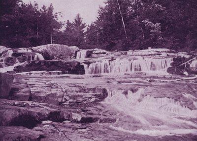 Chutes supérieures de Jackson, rivière Wild-Cat, New Hampshire - American Photographer (after)