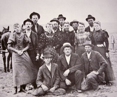 Pionniers américains, vers 1850 (photo n/b) - American Photographer