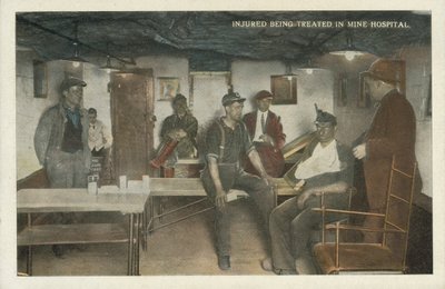 Mine de charbon américaine : Blessés soignés à l