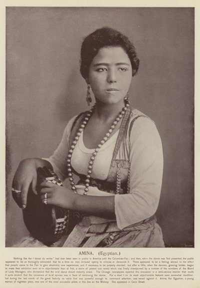 Amina, Égyptienne - American Photographer