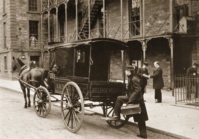 Une ambulance à l