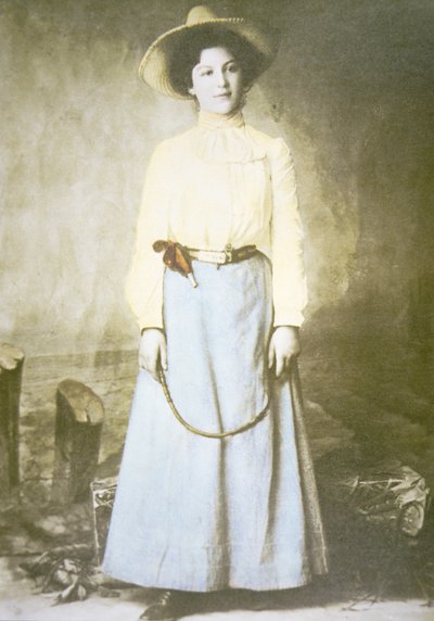 Anna Webb du Kansas, vers 1880 - American Photographer