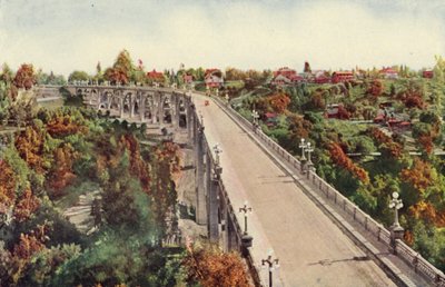 Pont Arroyo Seco, Pasadena (photo couleur) - American Photographer