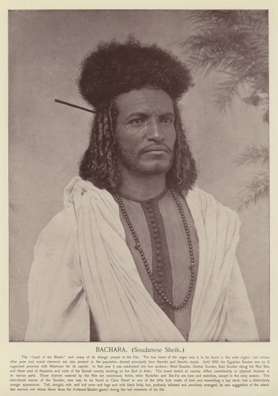 Bachara, Cheik soudanais - American Photographer