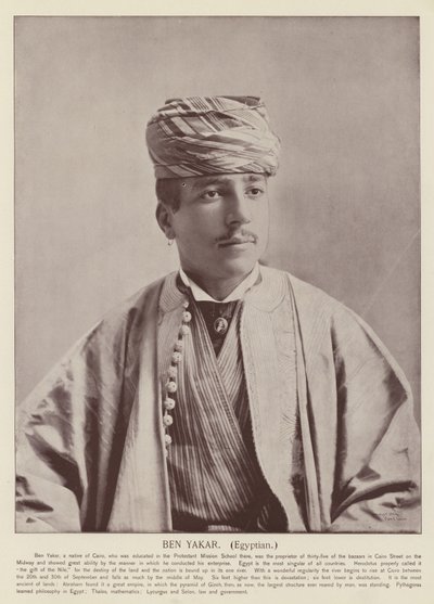 Ben Yakar, Égyptien - American Photographer