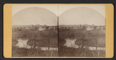 Vue aérienne des bâtiments de la maison - American Photographer