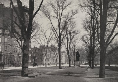 Boston : Commonwealth Avenue (photo n/b) - American Photographer