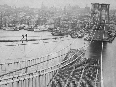 Pont de Brooklyn, 1883 - American Photographer
