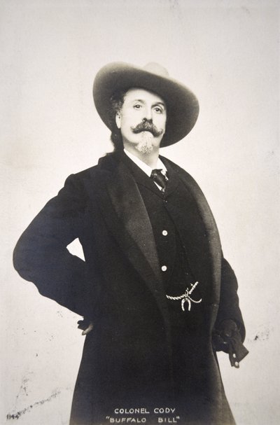 Carte postale de Buffalo Bill (1846-1917) - American Photographer