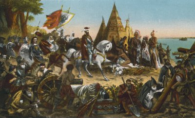 Découverte du Mississippi par De Soto, mai 1541 (photo couleur) - American Photographer