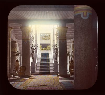 Égypte - Le hall, Hôtel Shepherds, Le Caire - American Photographer