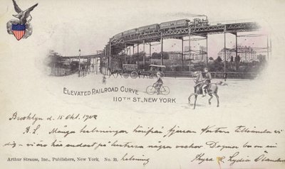Courbe ferroviaire surélevée - American Photographer