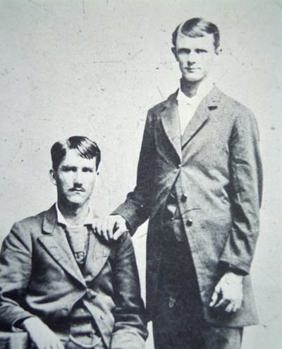 Frank (1843-1915) et Jesse James (1847-82) vers 1870 - American Photographer