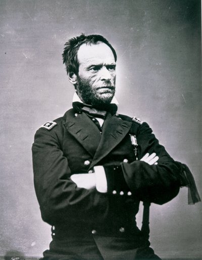 Général William T. Sherman (1820-91) - American Photographer