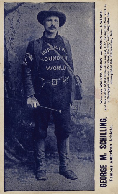 George M Schilling, célèbre athlète américain (photo n/b) - American Photographer