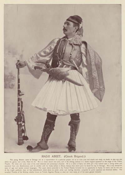 Hadji Abeet, Brigand grec - American Photographer