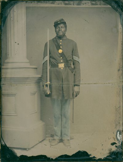 Henry F. Steward, sergent du 54e régiment d