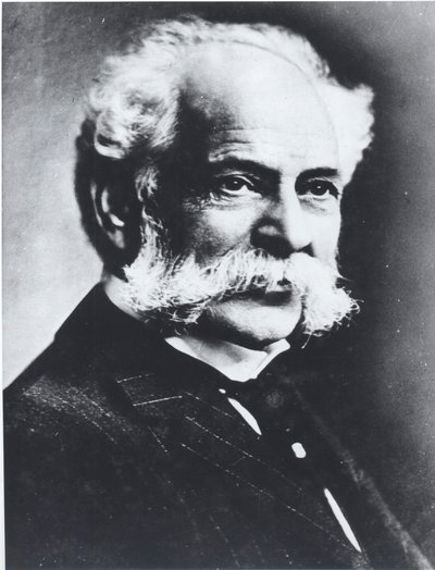 Henry J. Heinz, fondateur de la société de produits alimentaires transformés, vers 1900 (photo en noir et blanc) - American Photographer