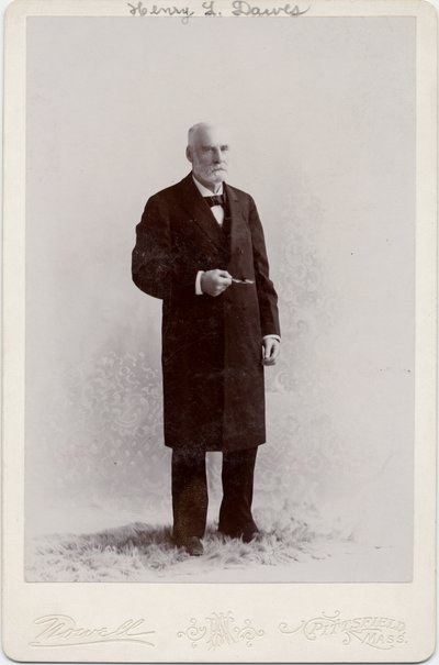Henry Laurens Dawes (1816-1903), sénateur américain, photo par Nowell, Pittsfield, Massachusetts - American Photographer