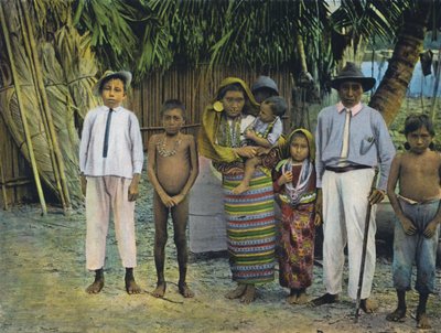 Famille indienne, île de Carti, San Blas, République du Panama - American Photographer