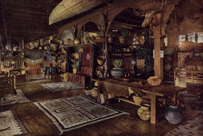 Intérieur du bâtiment indien, Albuquerque, Nouveau-Mexique - American Photographer