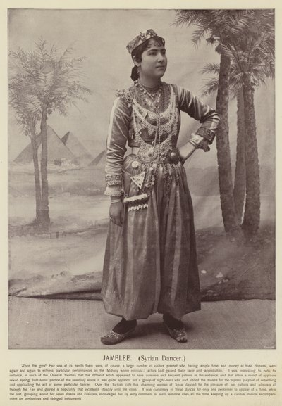 Jamelee, danseuse syrienne - American Photographer