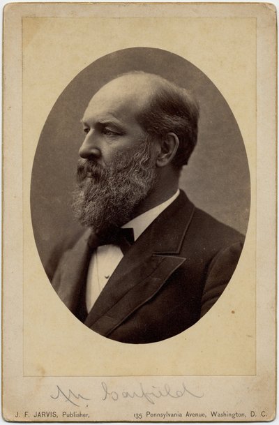 James Abram Garfield (1831-81), 20e président des États-Unis d