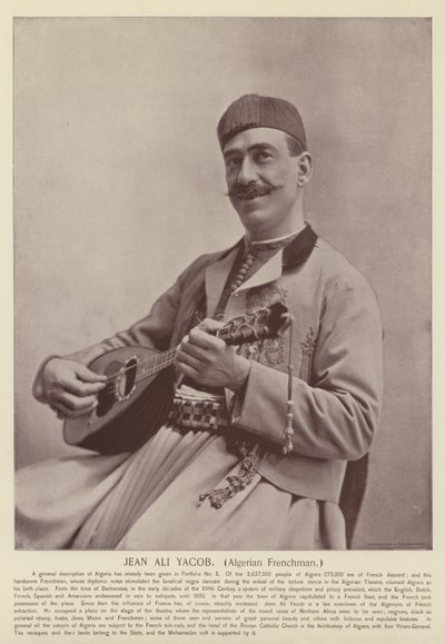 Jean Ali Yacob, Algérien Français - American Photographer