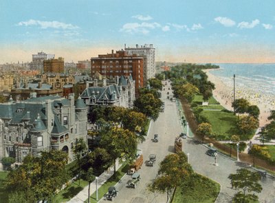 Lake Shore Drive, vue vers le nord depuis l