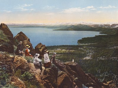Lac Tahoe depuis le Mont Watson, Californie (photo couleur) - American Photographer
