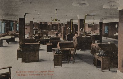 La plus grande salle de rédaction, Los Angeles Times, le plus grand journal du monde (photo) - American Photographer