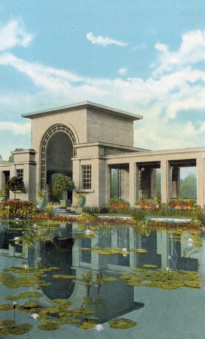 Bassin aux nénuphars et pavillon, Douglas Park - American Photographer
