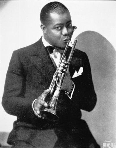 Louis Armstrong (1900-71) c.1930 - American Photographer