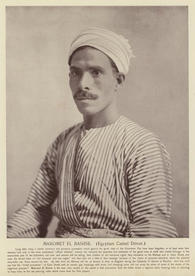 Mahomet El Bashse, Conducteur de chameau égyptien - American Photographer