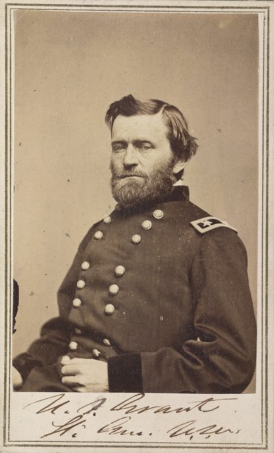 Maj. Gen. Ulysses S. Grant, officier de l