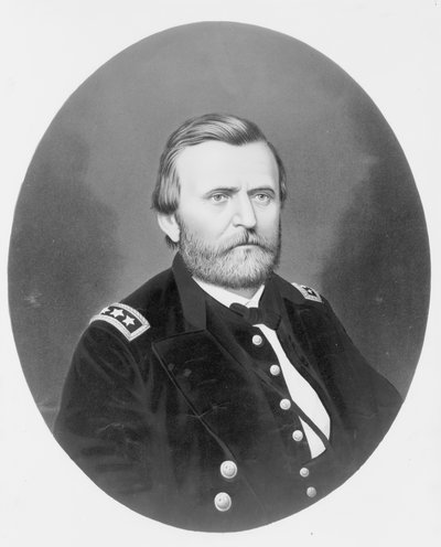 Major Général Ulysses S. Grant, vers 1866 - American Photographer