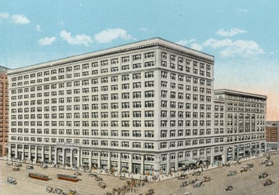 Magasin de détail Marshall Field and Company, State et Washington - American Photographer