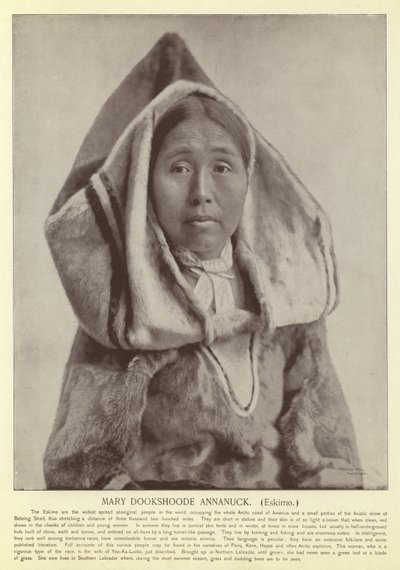 Mary Dookshoode Annanuck, Esquimau - American Photographer